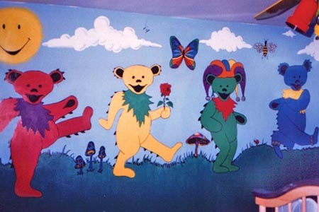 Kid’s Rooms: Jerry Bears Mural