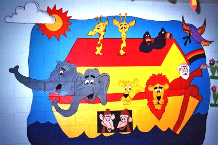 Schools: Noah’s Ark Mural
